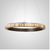 Підвісна світлодіодна люстра MONSINE D80 Black   LED Deprimo купити 177538грн.