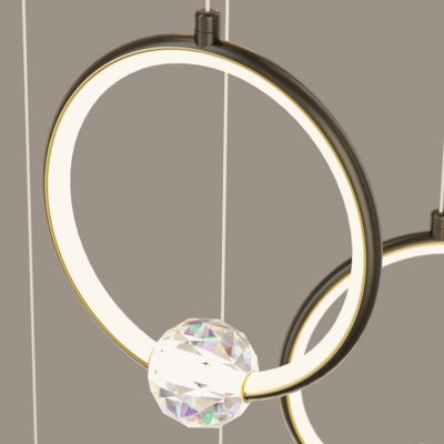Підвісний світильник LUANA MORE L24 Black LED