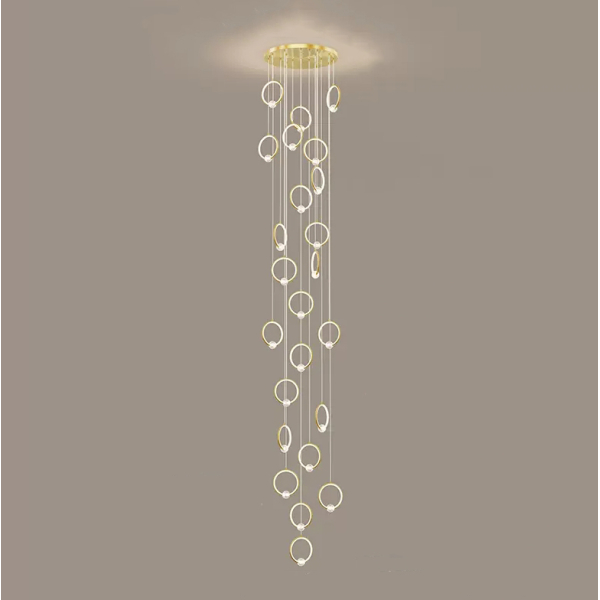 Підвісний світильник LUANA MORE L24 Brass   LED