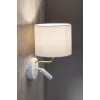 Бра настенное в спальню и гостиную RICHI WHITE/GOLD Бра TK Lighting в стиле модерн
