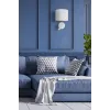 Бра настенное в спальню и гостиную RICHI WHITE/GOLD Бра TK Lighting в стиле модерн