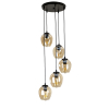 Купить подвесной светильник 756pr0231f-5 BK + BR (300)