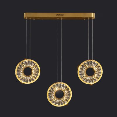 Підвісний світильник GODIVA MORE L8 у вітальню LED