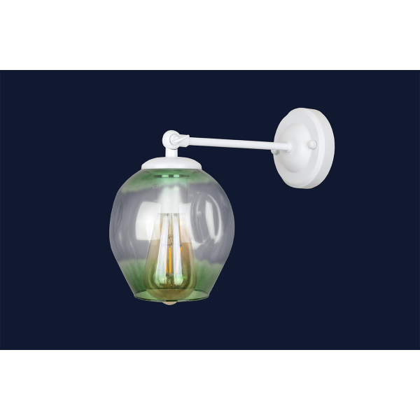 Купить Бра 756WPR0231F-1 WH+GR