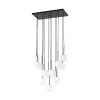 Подвесной светильник в стиле модерн MARTIN BLACK WHITE LAMPA 13 TK Lighting в гостиную, кухню в цвете черный