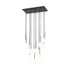 Подвесной светильник в стиле модерн MARTIN BLACK WHITE LAMPA  13 TK Lighting в гостиную, кухню в цвете черный