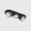 SOL IN MINI X3, L301mm, W111mm, H50mm, LED 3x7W, 4000K, чёрный/чёрный (01.7523.21.940.BK/BKG)