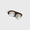 SOL IN MINI X2, L206mm, W111mm, H50mm, LED 2x7W, 4000K, чорний/sahara beige (01.7522.14.940.BK/SBG)