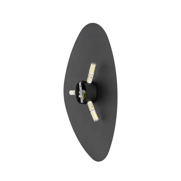 Бра настенное в спальню и гостиную STONE BLACK KINKIET 3 TK Lighting в стиле модерн