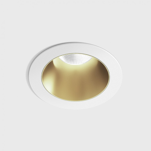 NANO R, D48мм, H67мм, LED 8W 4000K, латунь-белый (01.3910.8.940.WH + 01.A390.BR)