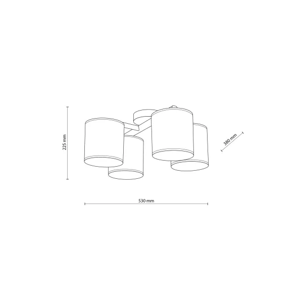 Люстра TK LIGHTING 6866