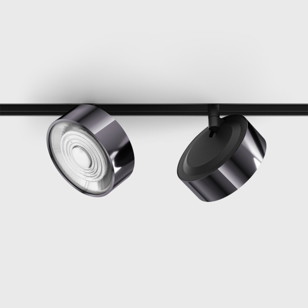 IN_LINE SOL, D95mm, H33mm, LED 10.8 W, 4000К, чорний/diamond black (06.9533.14.940.BK + SOL RING DIAMOND BLACK)