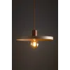 Подвесной светильник в стиле лофт SILA BRICK SABIA 1XE27 LAMPA WISZ?CA 400 TK Lighting в кухню, спальню в цвете красный