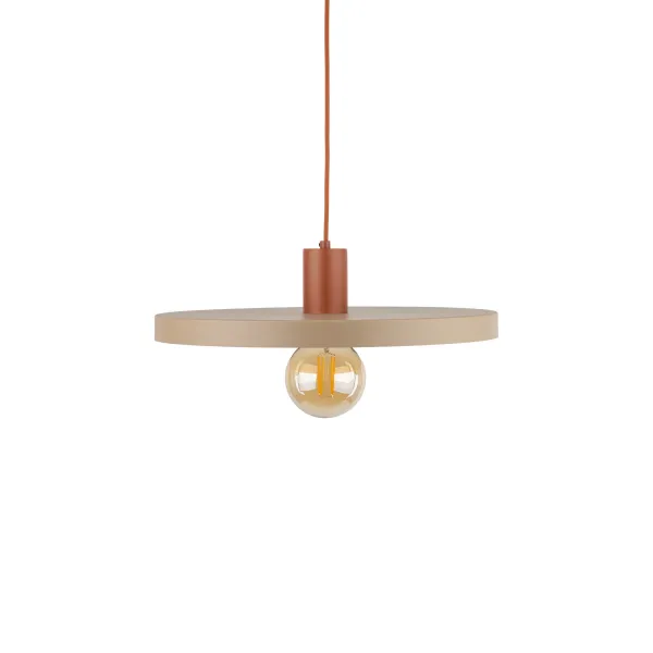 Подвесной светильник в стиле лофт SILA BRICK SABIA 1XE27 LAMPA WISZ?CA 400 TK Lighting в кухню, спальню в цвете красный