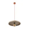 Подвесной светильник в стиле лофт SILA BRICK SABIA 1XE27 LAMPA WISZ?CA 400 TK Lighting в кухню, спальню в цвете красный