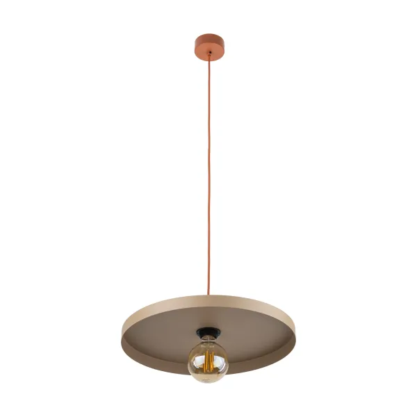 Подвесной светильник в стиле лофт SILA BRICK SABIA 1XE27 LAMPA WISZ?CA 400 TK Lighting в кухню, спальню в цвете красный