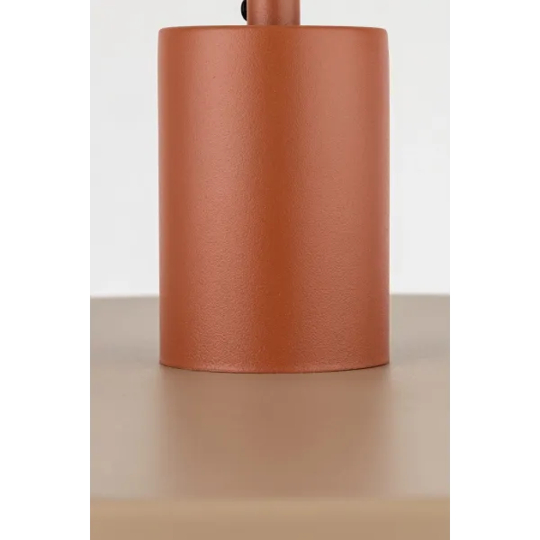Подвесной светильник в стиле лофт SILA BRICK SABIA 1XE27 LAMPA WISZ?CA 400 TK Lighting в кухню, спальню в цвете красный