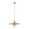 Подвесной светильник в стиле лофт SILA BRICK SABIA 1XE27 LAMPA WISZ?CA 400 TK Lighting в кухню, спальню в цвете красный