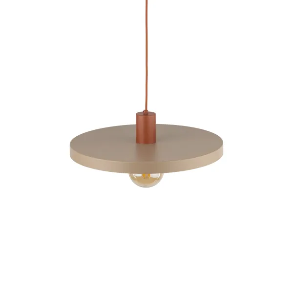 Подвесной светильник в стиле лофт SILA BRICK SABIA 1XE27 LAMPA WISZ?CA 400 TK Lighting в кухню, спальню в цвете красный