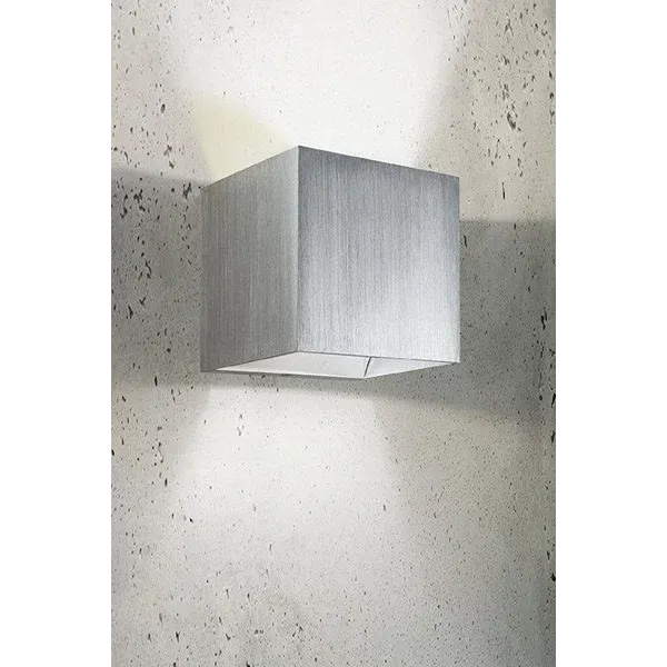 Бра настенное в спальню и гостиную MARS ALUMINIUM Azzardo в стиле хай-тек