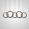 Підвісний світильник NILSIGNE COMBO L123 Brown   LED Deprimo купити 195871грн.
