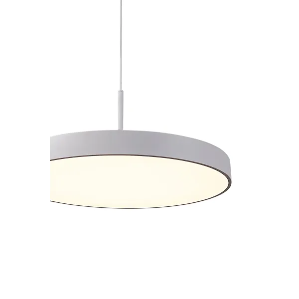 Современная люстра MARCELLO PENDANT 40 CCT WH + REMOTE CONTROL в стиле хай-тек в гостиную, кухню, Azzardo