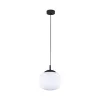 Подвесной светильник в стиле модерн VIBE WHITE LAMPA WISZACA 1 250 TK Lighting в кухню, спальню в цвете черный