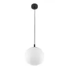 Подвесной светильник в стиле модерн VIBE WHITE LAMPA WISZACA 1 250 TK Lighting в кухню, спальню в цвете черный