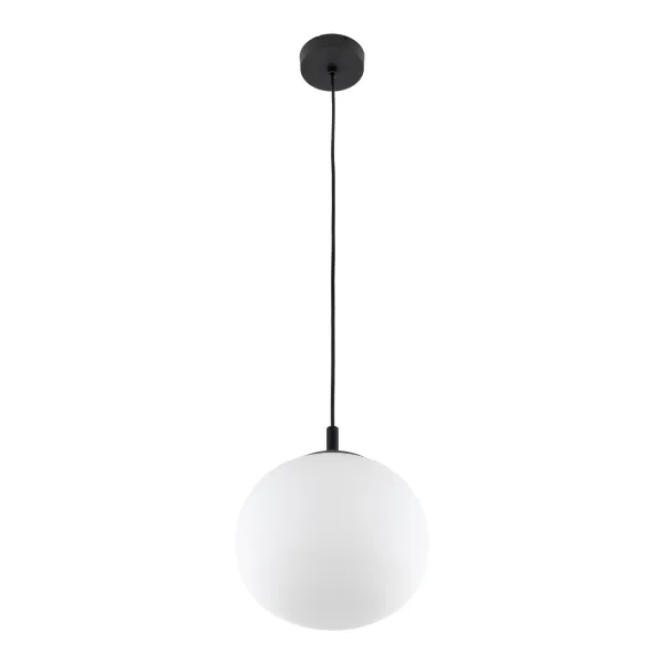 Подвесной светильник в стиле модерн VIBE WHITE LAMPA WISZACA 1 250 TK Lighting в кухню, спальню в цвете черный