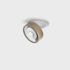 SOL IN, D95mm, H33mm, LED 14W 4000K, білий/sahara beige (01.9533.14.940.WH + SOL RING GRAIN SAHARA BEIGE)