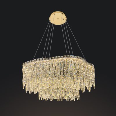 Люстра світлодіодна Кільцева MICHELLE D60+100 Brass LED