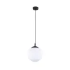 Подвесной светильник в стиле хай-тек ESME WHITE 1 250 TK Lighting в кухню, спальню в цвете черный