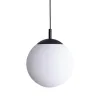Подвесной светильник в стиле хай-тек ESME WHITE 1 250 TK Lighting в кухню, спальню в цвете черный