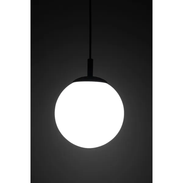 Подвесной светильник в стиле хай-тек ESME WHITE 1 250 TK Lighting в кухню, спальню в цвете черный