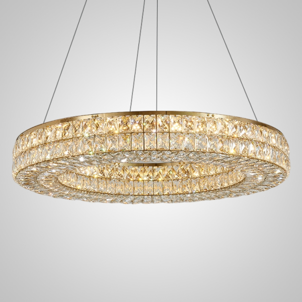 Підвісна світлодіодна люстра ACHILLES D100 Brass   LED