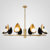 Люстра ODENCE 10 lamps светодиодная  в зал