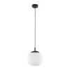 Подвесной светильник в стиле хай-тек VIBE WHITE Підвіс 1 200 TK Lighting в кухню, спальню в цвете черный