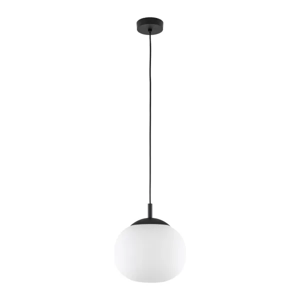 Подвесной светильник в стиле хай-тек VIBE WHITE Підвіс 1 200 TK Lighting в кухню, спальню в цвете черный