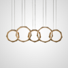 Підвісний світильник NILSIGNE COMBO L123 Brass   LED Deprimo купити 215733грн.