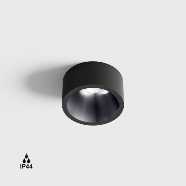 INVISIBLE MINI OUT, D55mm, H58mm, LED 6.3W, 4000K, чёрный/diamond black (01.2203.7.940.BK/DB)
