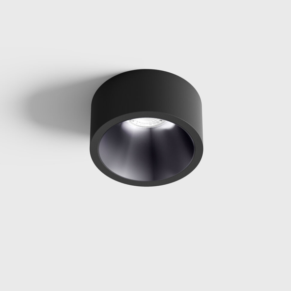 INVISIBLE MINI OUT, D55mm, H58mm, LED 6.3W, 4000K, чёрный/diamond black (01.2203.7.940.BK/DB)