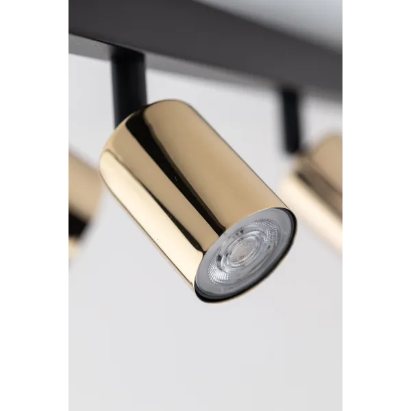 Светильник потолочный TOP GOLD 4 TK Lighting в гостиную, кухню в стиле хай-тек