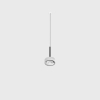 SOL MINI P NANO, D75mm, H135mm, 7W LED, 24°, 4000K, IP20, чёрный/белый (03.7531.7.940.BK/WHG)