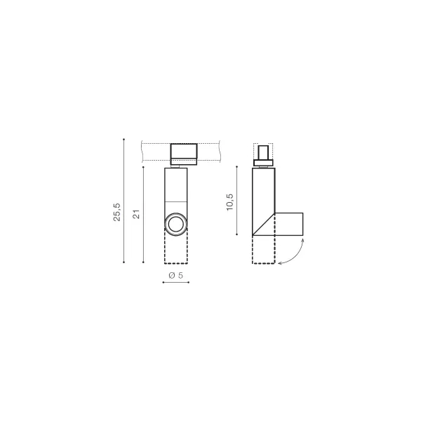 SANTOS TRACK 3LINE 12W 3000K WH/WH