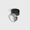 SOL SURF, D95mm, H78mm, LED 14W 4000K, чорний/хром (02.9533.14.940.BK + SOL RING CHROME)