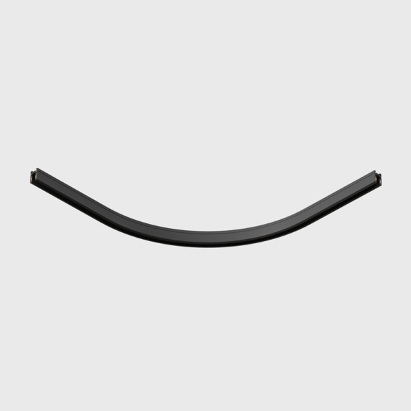 Накладної радіальний кут PICO_LINE ARC S, R150mm, 250x250mm, H15mm, чорний (16.SC15.BK)