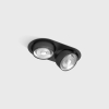 SOL IN MINI X2, L206mm, W111mm, H50mm, LED 2x7W, 4000K, чорний/чорний (01.7522.14.940.BK/BKG)