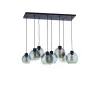 Подвесной светильник в стиле скандинавский CUBUS GRAPHITE TK Lighting в гостиную, кухню в цвете черный