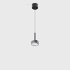 SOL MINI P, D75mm, H135mm, 7W LED, 24º, 3000K, IP20, чёрный/diamond black (03.7530.7.940.BK/DB)