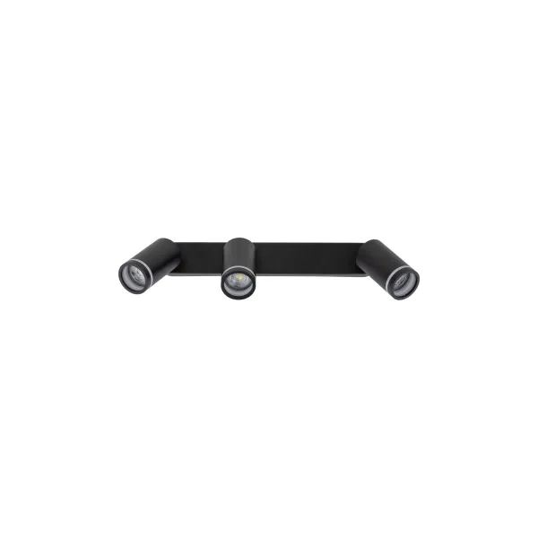 Светильник потолочный JET BLACK 3*GU10 TK Lighting в гостиную, кухню в стиле хай-тек